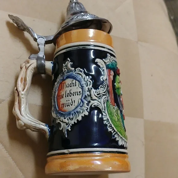 Vintage German beer stein - Picture 3 of 5